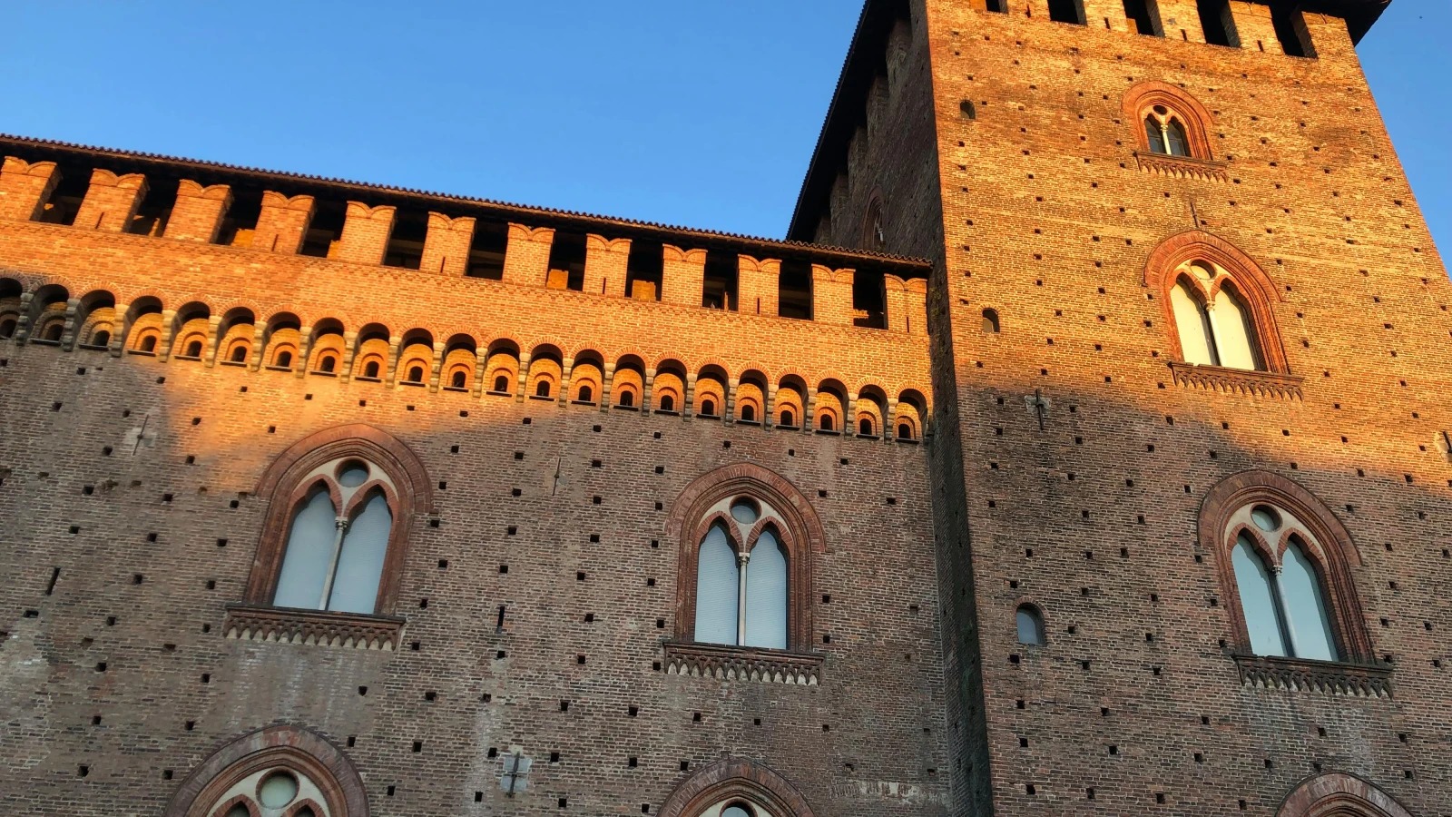 Inner courtyard of Castello Svevo di Bari ideal for self-drive visitors